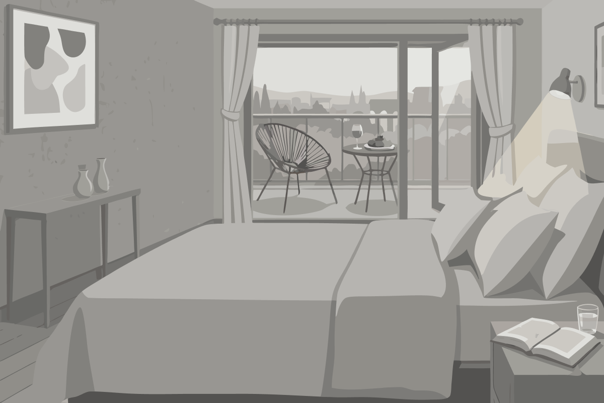Chambre Lit King-Size Standard